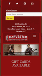 Mobile Screenshot of harvester-music.com